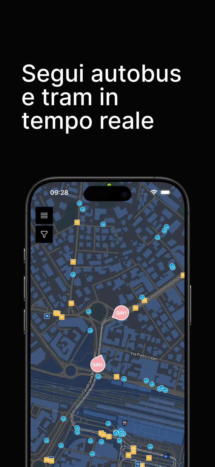 PadoVia map